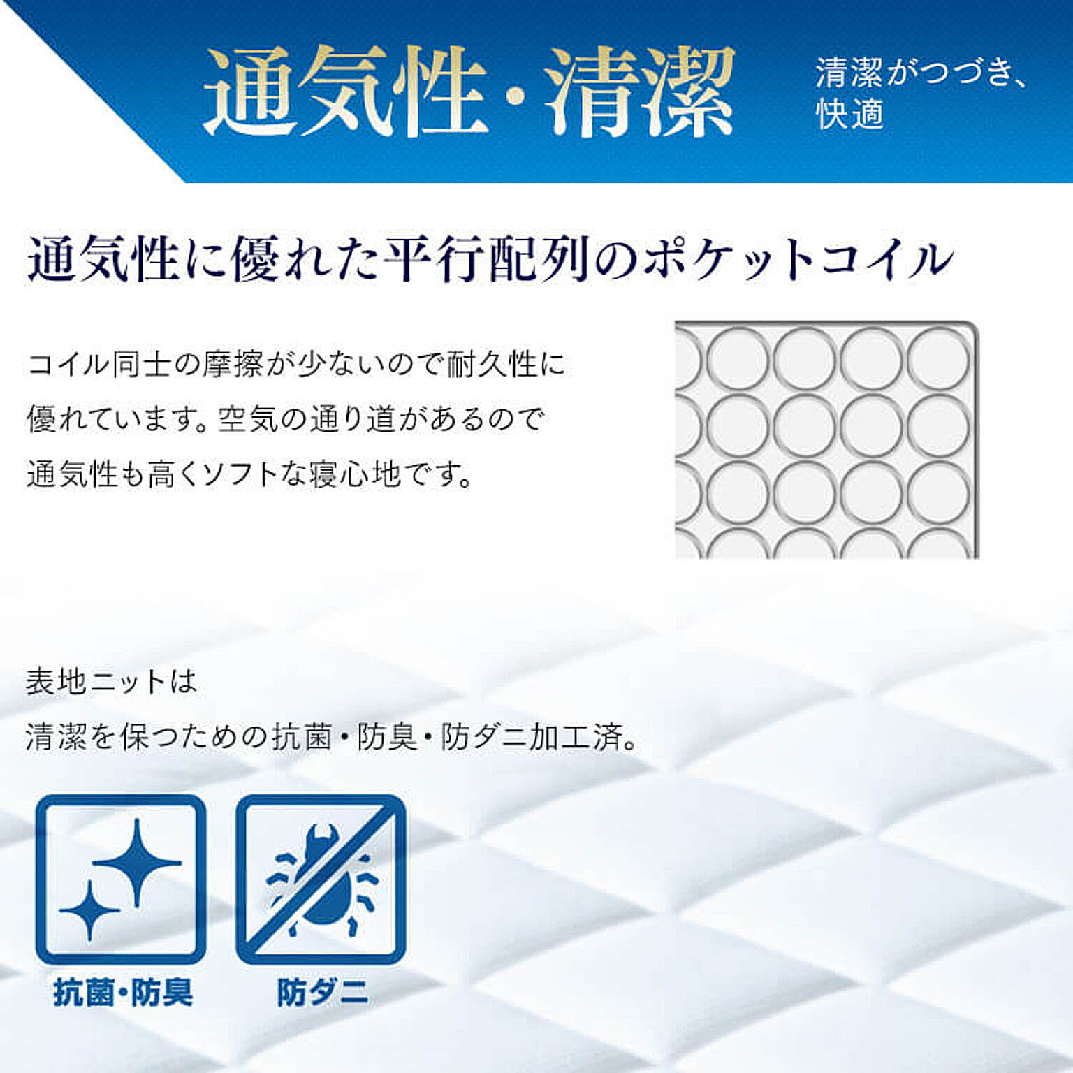 ポケットコイルマットレス