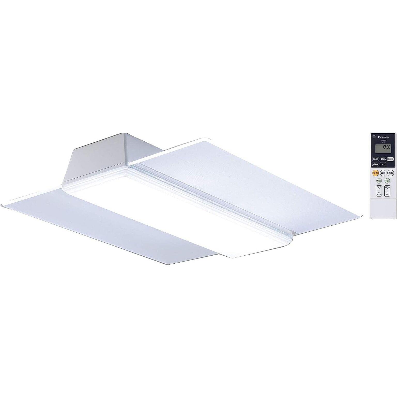 パナソニック LEDシーリングライト AIR PANEL LED 調光・調色タイプ リモコン付 ~14畳 角型パネル HH-CF1496A