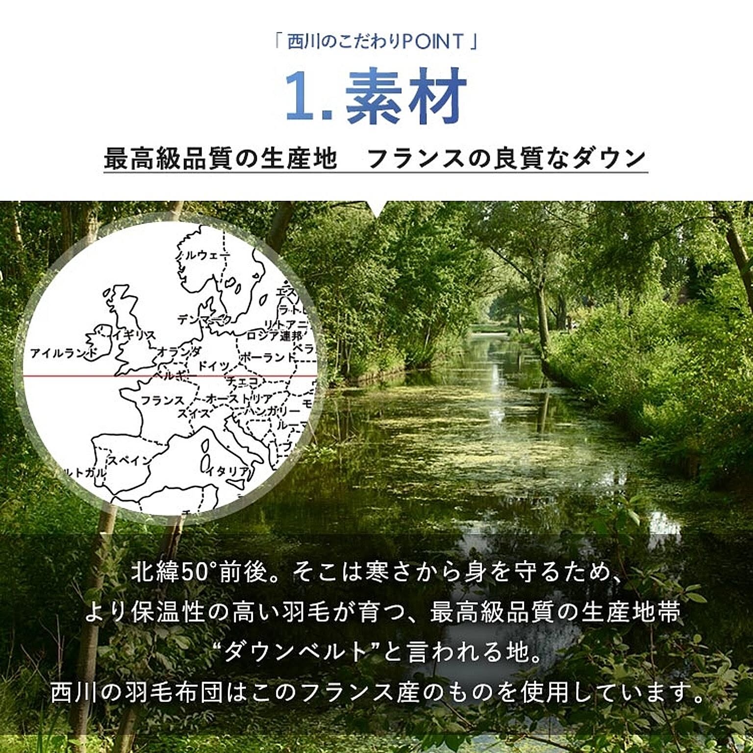 羽毛布団・羽根布団
