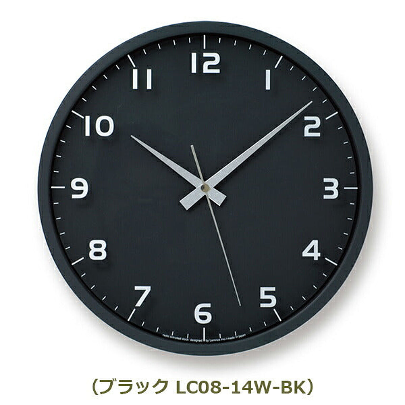 nine clock　ナインクロック LC08-14W メトロポリタンギャラリー Lemnos