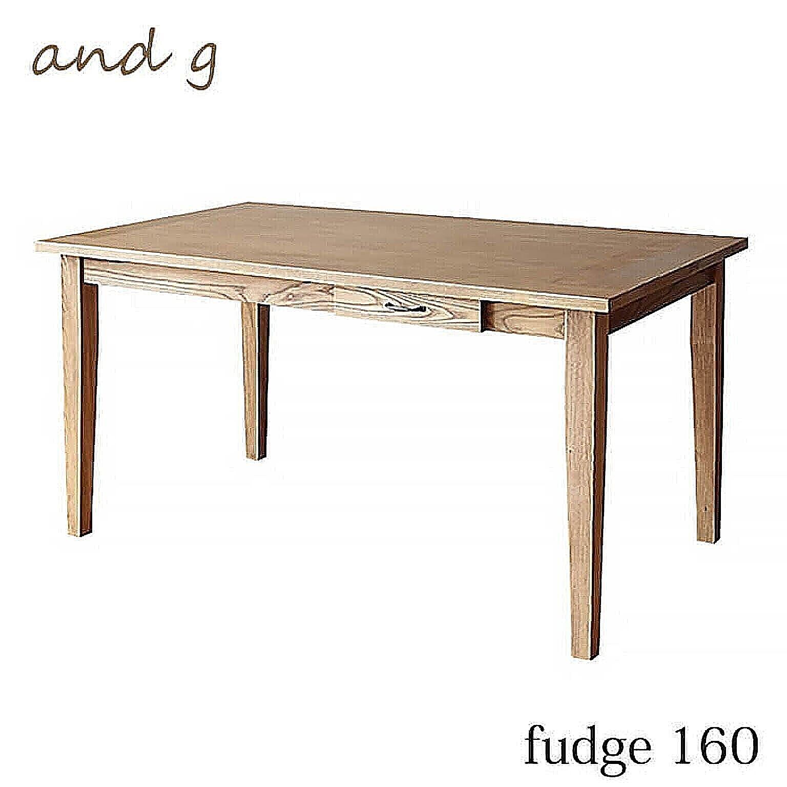 nora ノラ ダイニングテーブル オイル テーブル 160 table 食卓 木製 ナチュラル ファッジ アンジー and g  nora. 関家具