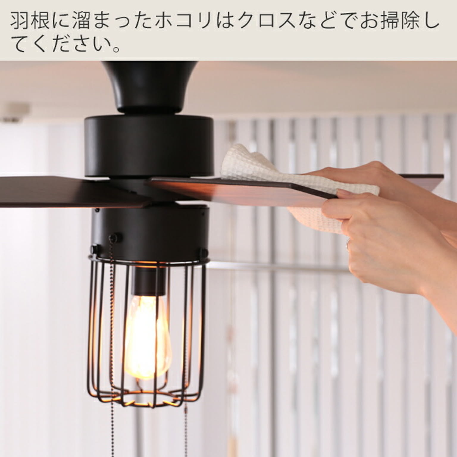 シーリングファンライト