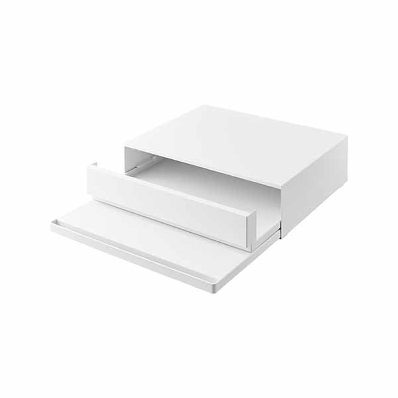 ツーウェイ キッチン家電下引き出し＆スライドテーブル Two-Way Drawer & Pull-Out Shelf キッチン収納 整理整頓 レンジ台 カトラリー収納 収納用品