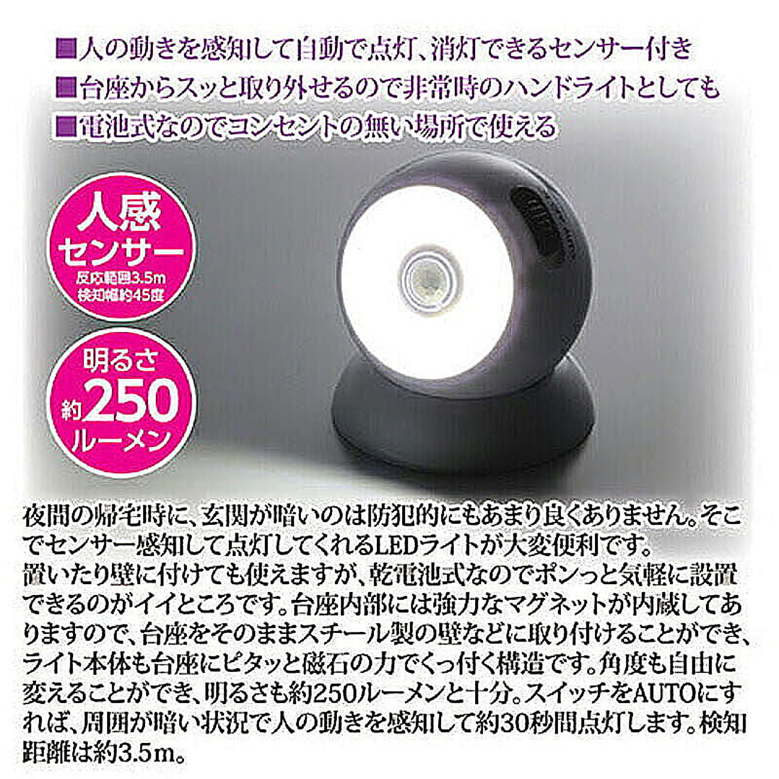 センサーライト