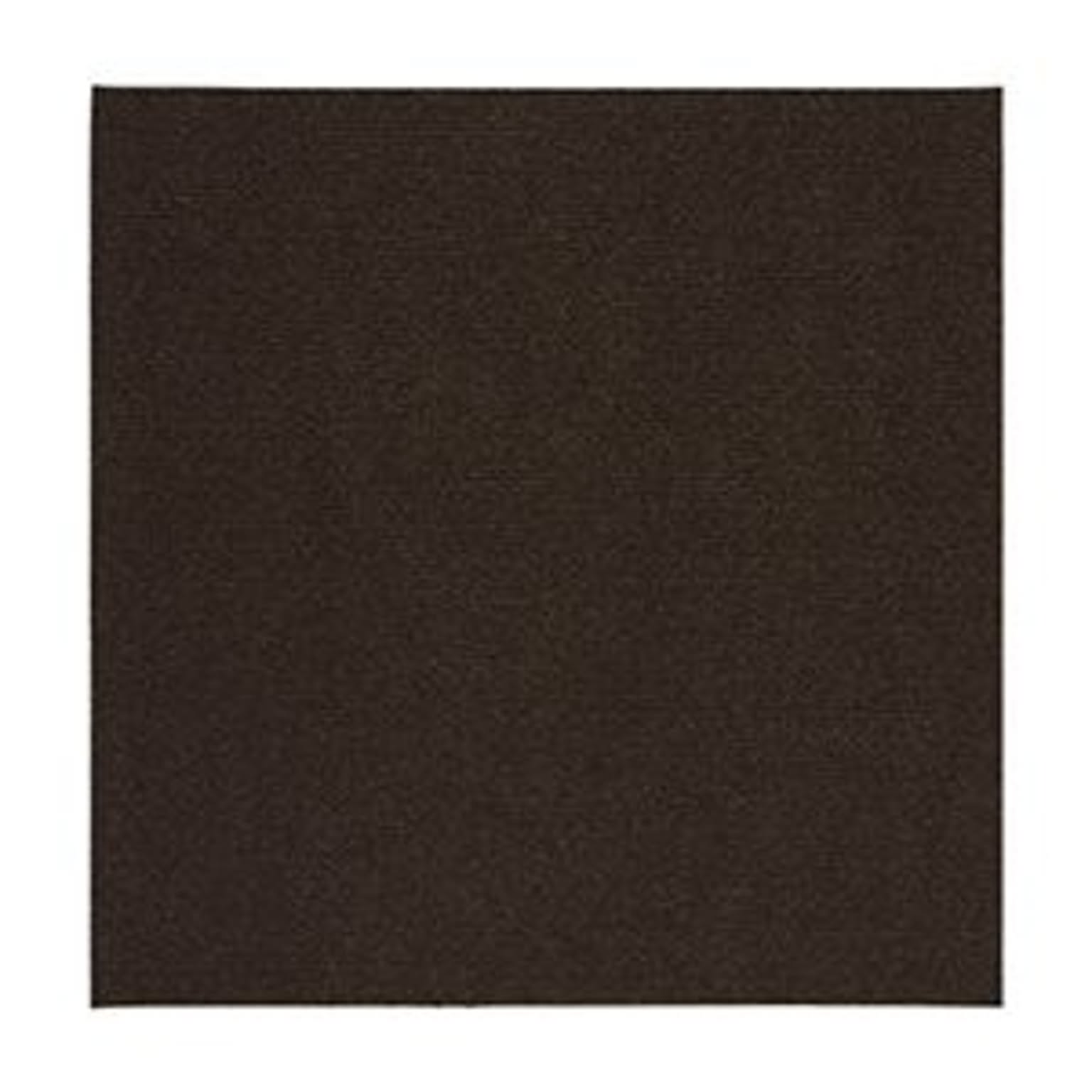 〔12個セット〕 吸着 タイルマット タイルカーペット 45×45cm ブラウン 4枚入 洗える 防傷 防汚 レック ぴたQ リビング
