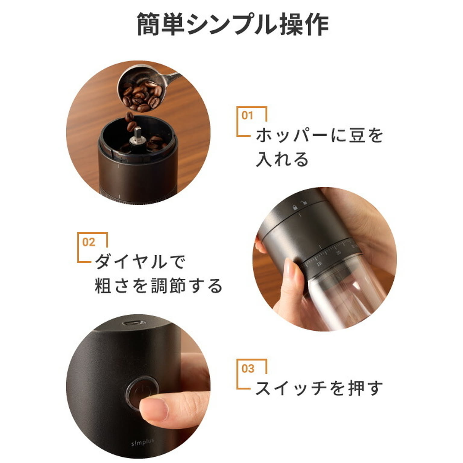 電動コーヒーミル