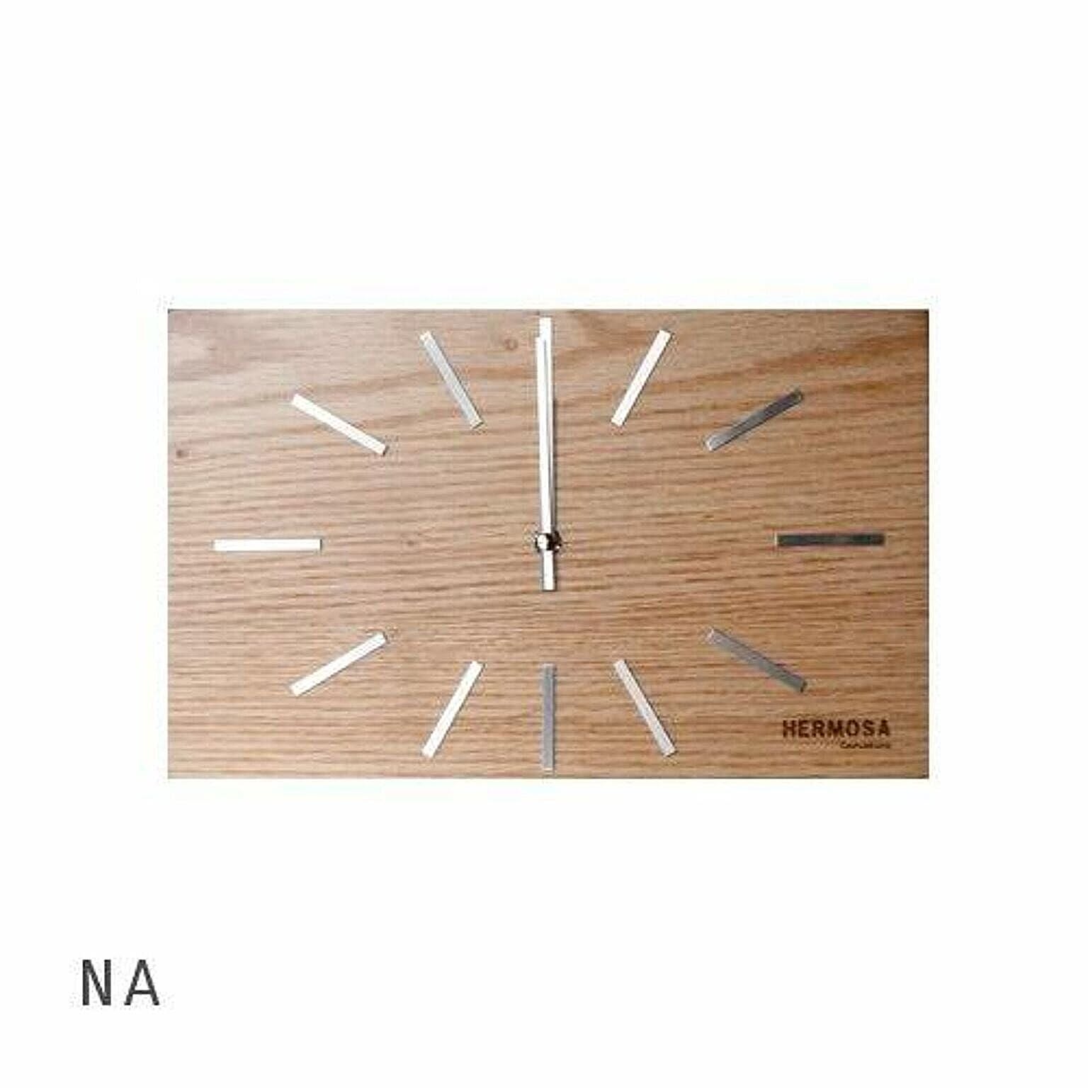 LABREA CLOCK ラブレアクロック NA-001 掛時計/置時計/置掛兼用/天然木