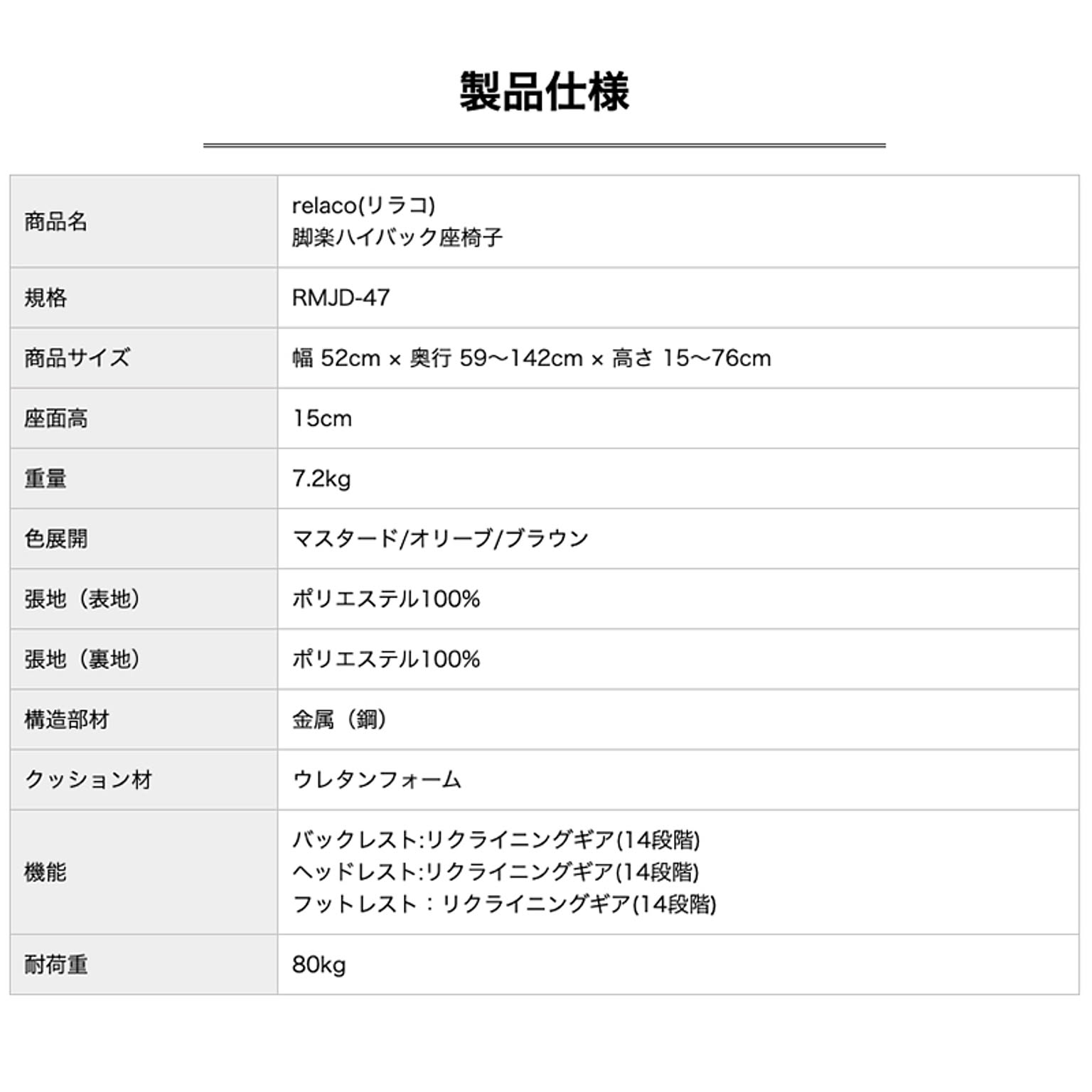 座椅子