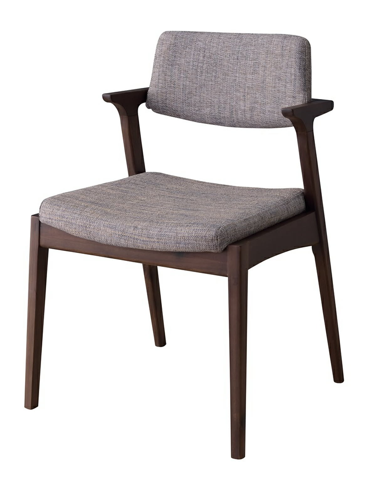 トニー ダイニングチェア W52×D54×H77×SH45 グレー