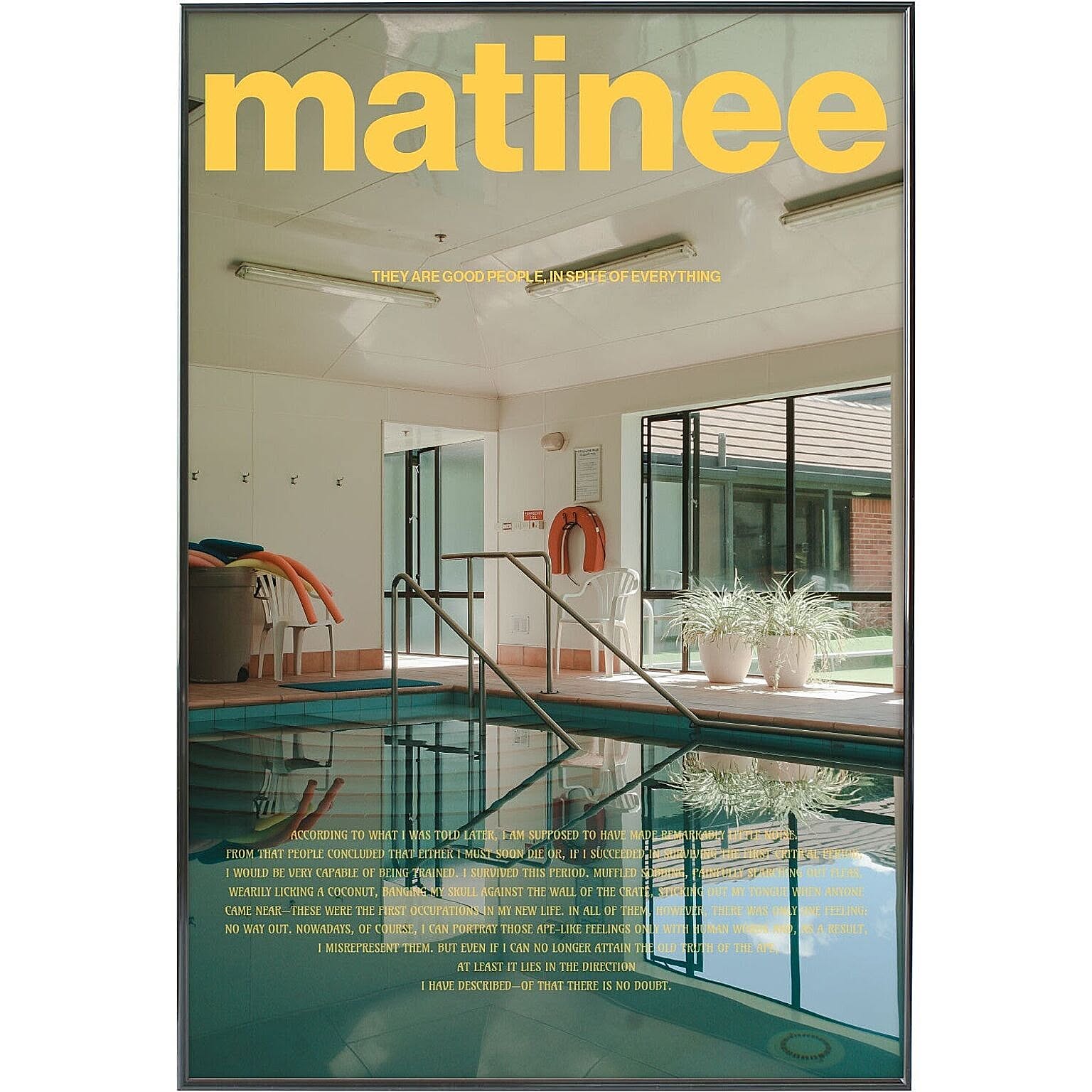 【Bauhaus Japan】Matinee/アートポスター/モダンポスター/バウハウスポスター