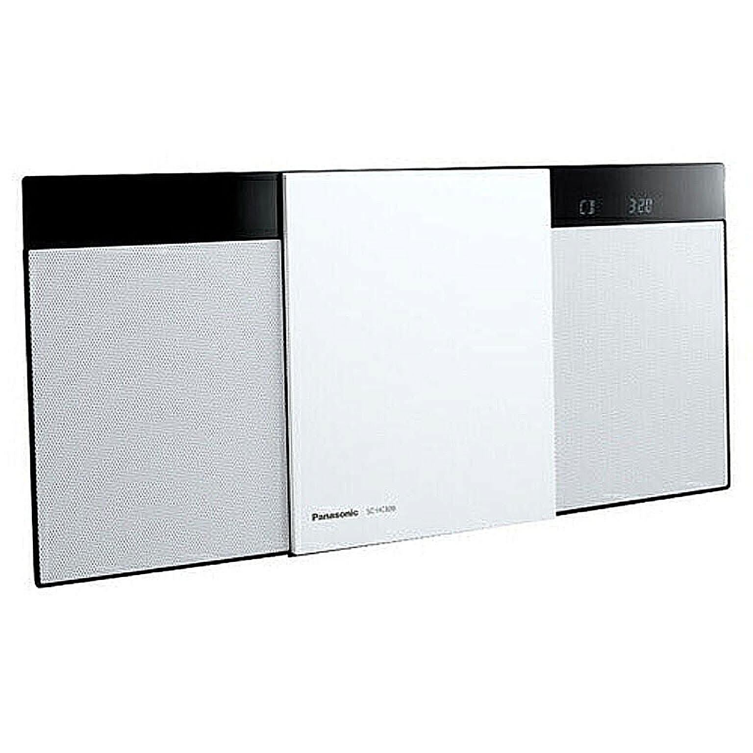 パナソニック Panasonic ミニコンポ FM/AM 2バンド Bluetooth対応 USBメモリー録音機能搭載 SC-HC320-W ホワイト 管理No. 4549980461044
