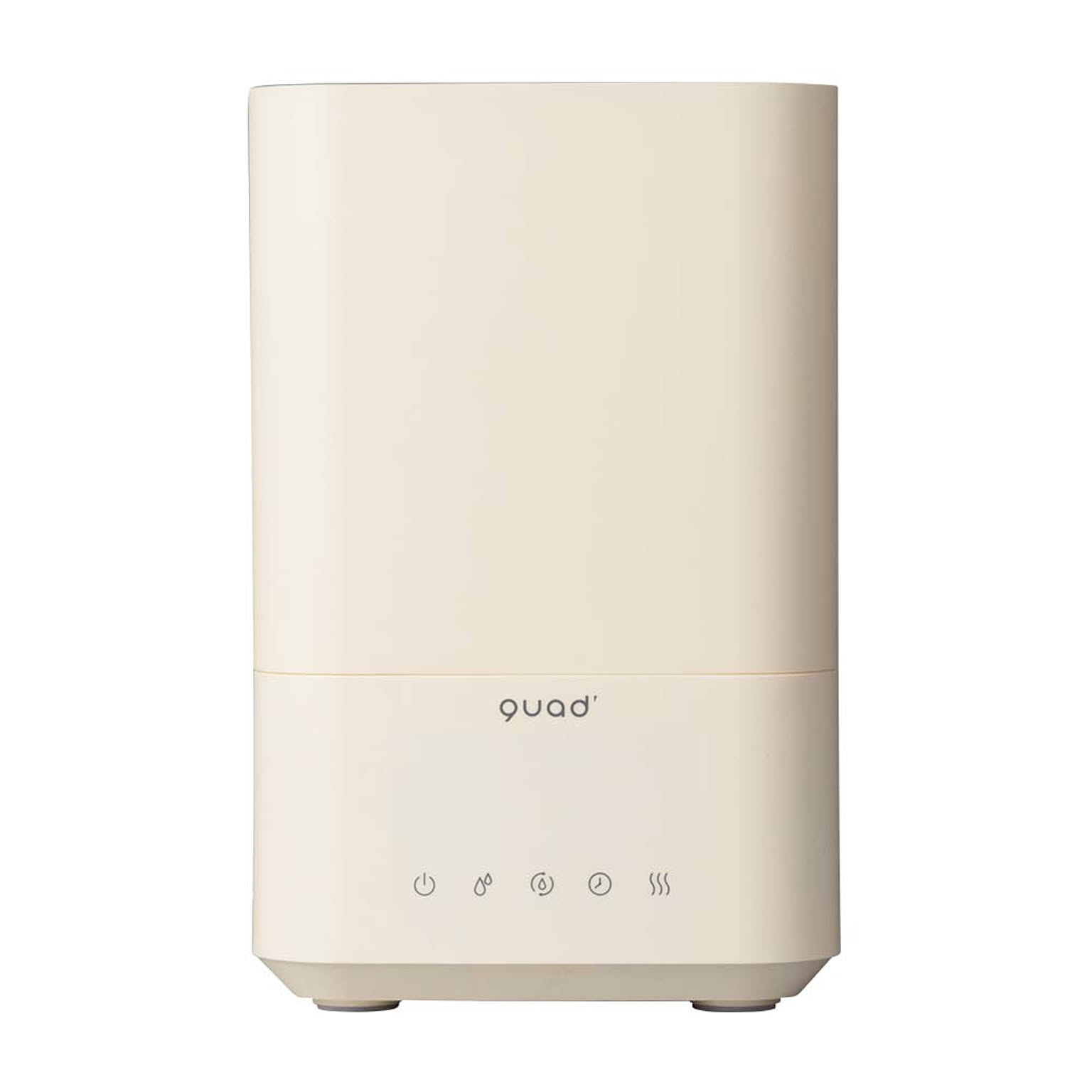 ハイブリッド 加湿器 ドット 湿度 コントロール 機能付 DOTT QS214 クワッズ QUADS スタイリッシュ 家電 加湿 卓上用 上部給水 5L 湿度設定 自動運転 超音波式