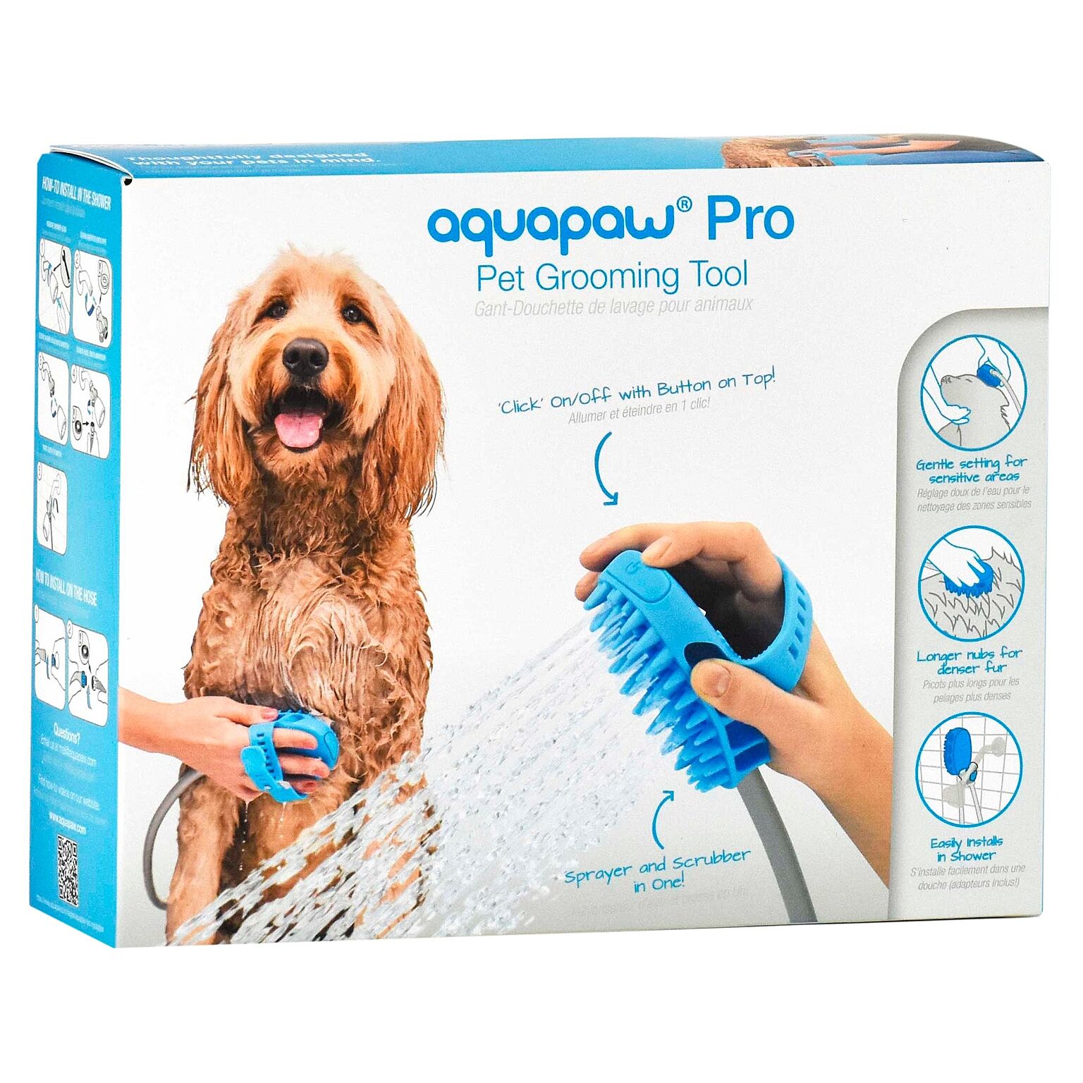 【Aquapaw】 アクアパウ Pro Pet Grooming Tool プロ ペット グルーミングシャワー シャワーヘッド シャワーホース