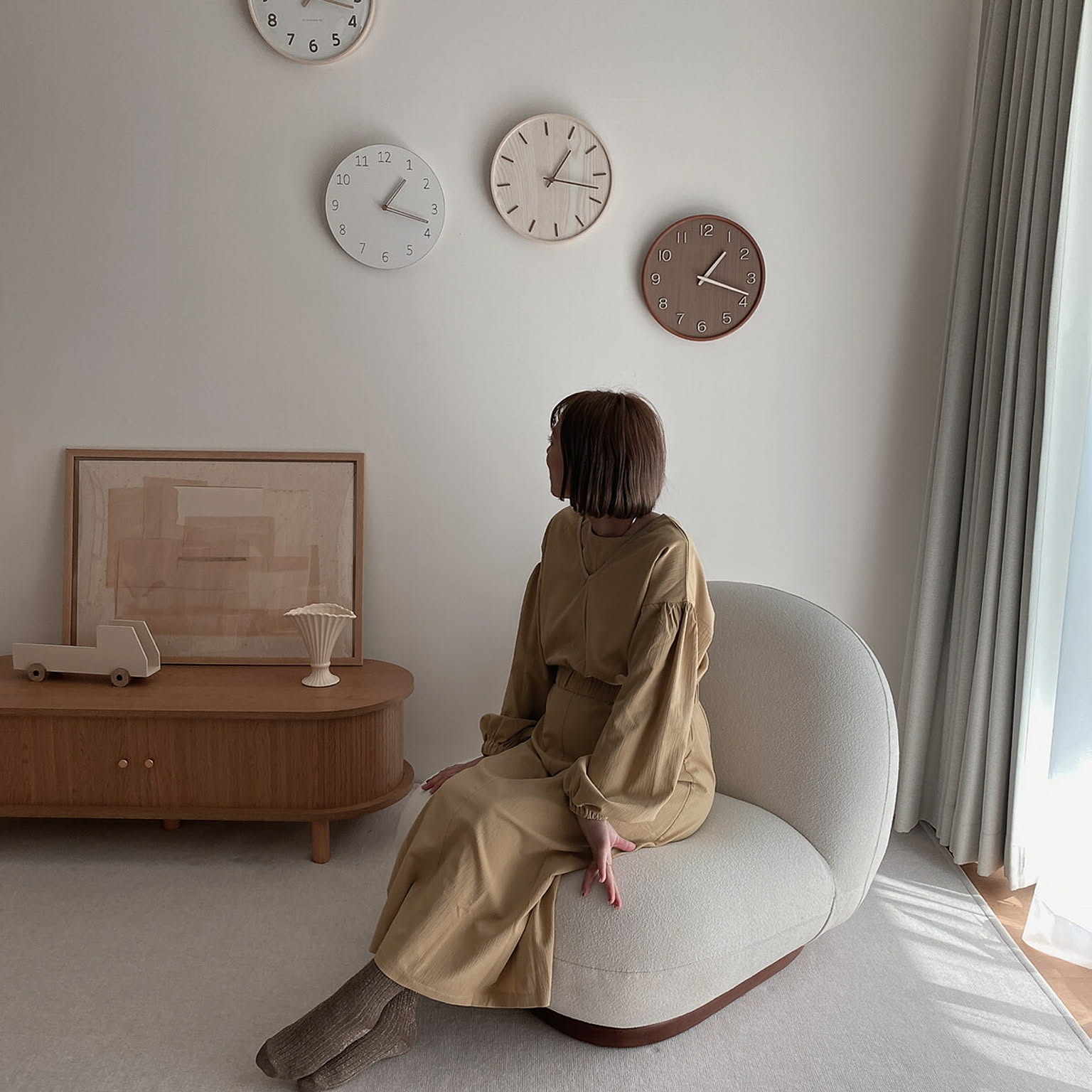 まるころブークレソファ R1582 リビング 椅子 - 通販 | 家具と