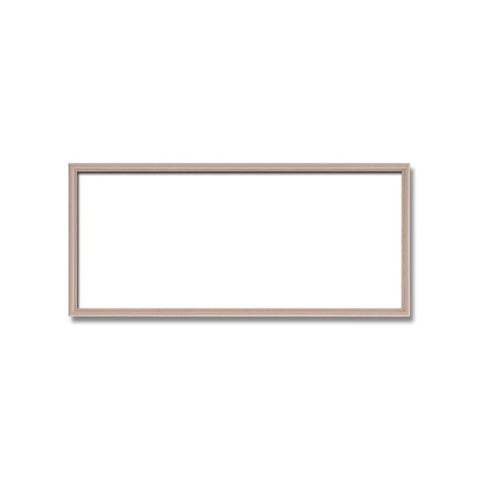 【長方形額】木製額 縦横兼用額 カラー4色展開 ■カラー長方形額（500×250mm） ピンクベージュ