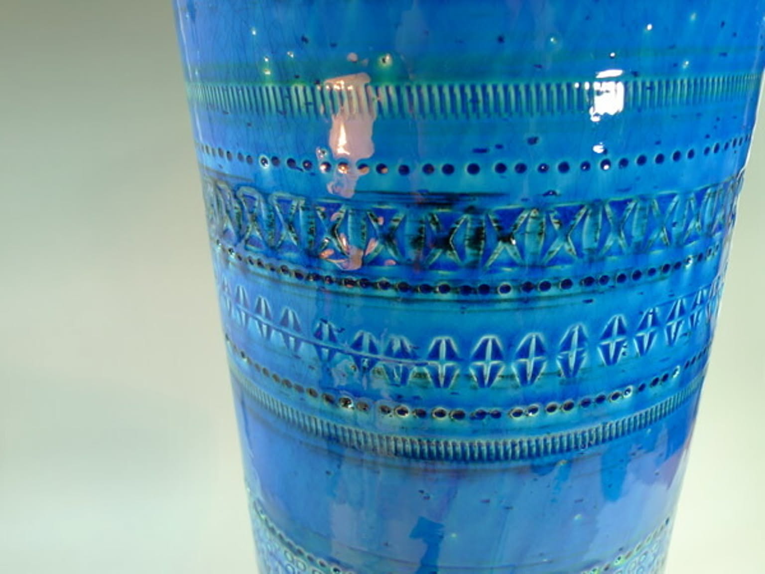 BITOSSI ビトッシ 傘立て イタリア製 アンブレラスタンド リミニブルー