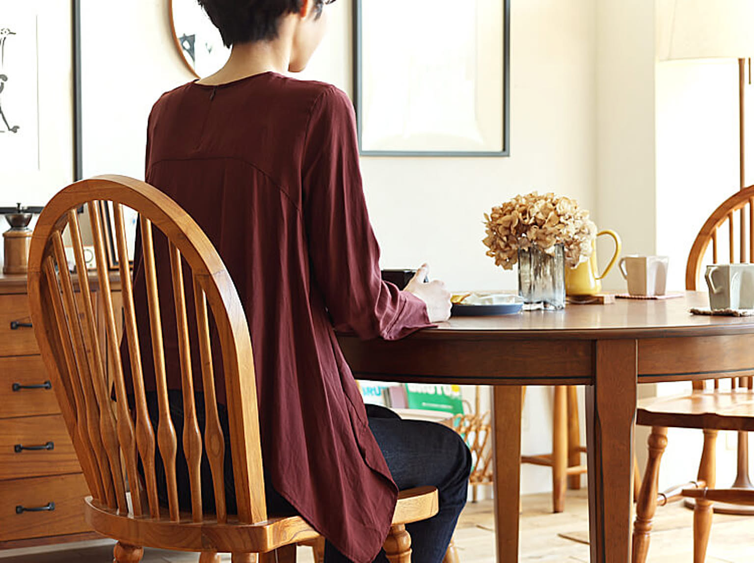 円形ダイニングテーブルグラッセ - 通販 | 家具とインテリアの通販