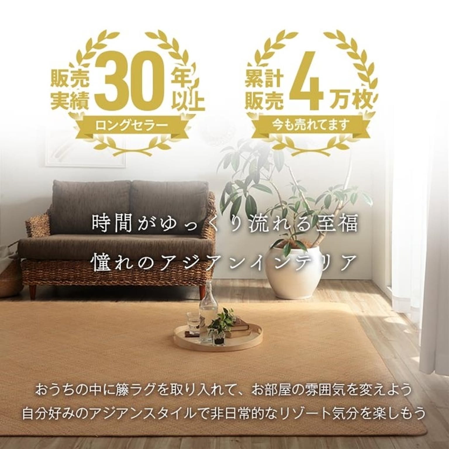 ござ・い草ラグ