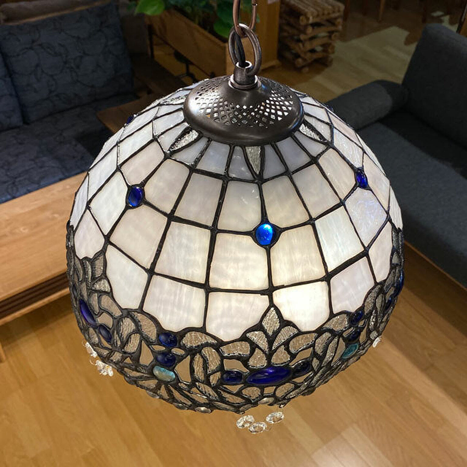 ステンドグラス小丸ランプR29-8 【公式通販】