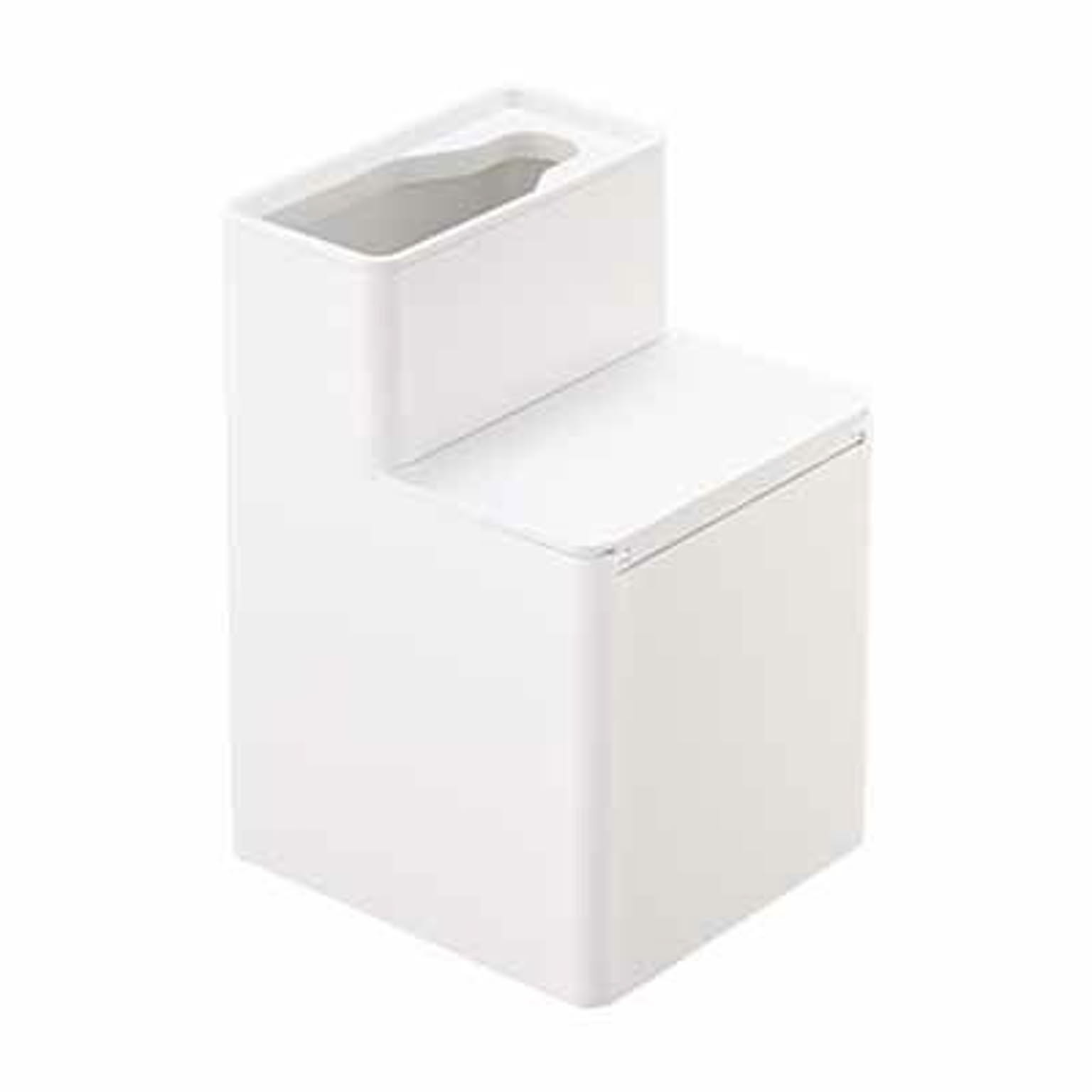 tower タワー(山崎実業) 替えブラシ収納付き流せるトイレブラシスタンド TOILET WAND STAND WITH REPLACEABLE TOILET BRUSH STORAGE