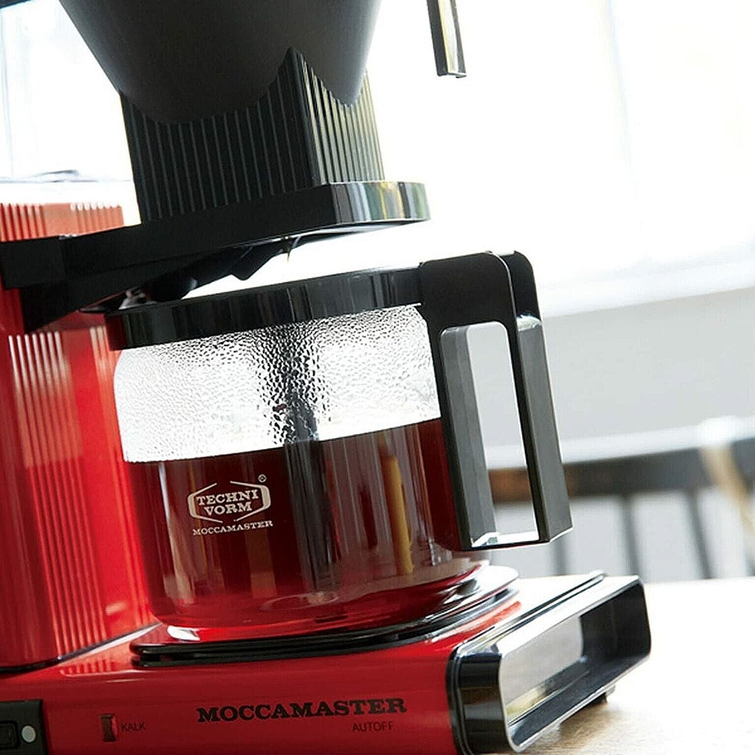 MOCCAMASTER モカマスター ドリップ コーヒーメーカー レッド - 通販