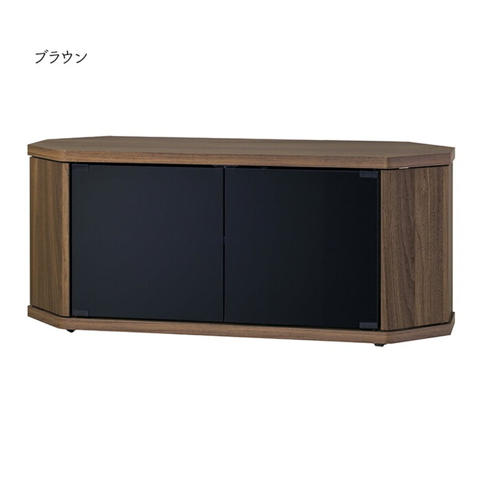 テレビ台 組立式 コーナー置き RCA-1000AV 幅1000x奥行390x高さ390mm 朝日木材加工