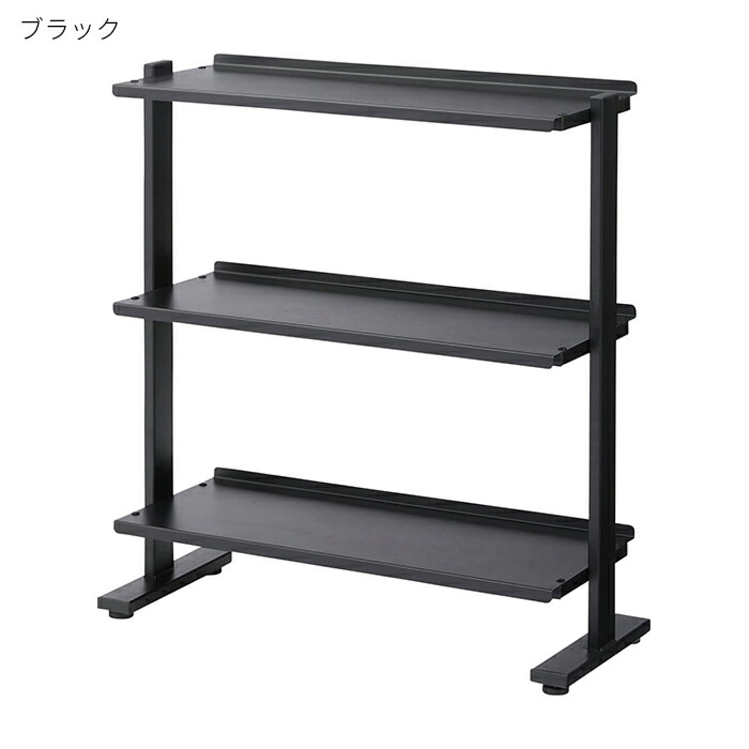 ディスプレイ 組立式 2WAYラック 3D DIS-73 幅80.5x奥行31x高さ85.5/91cm 東谷