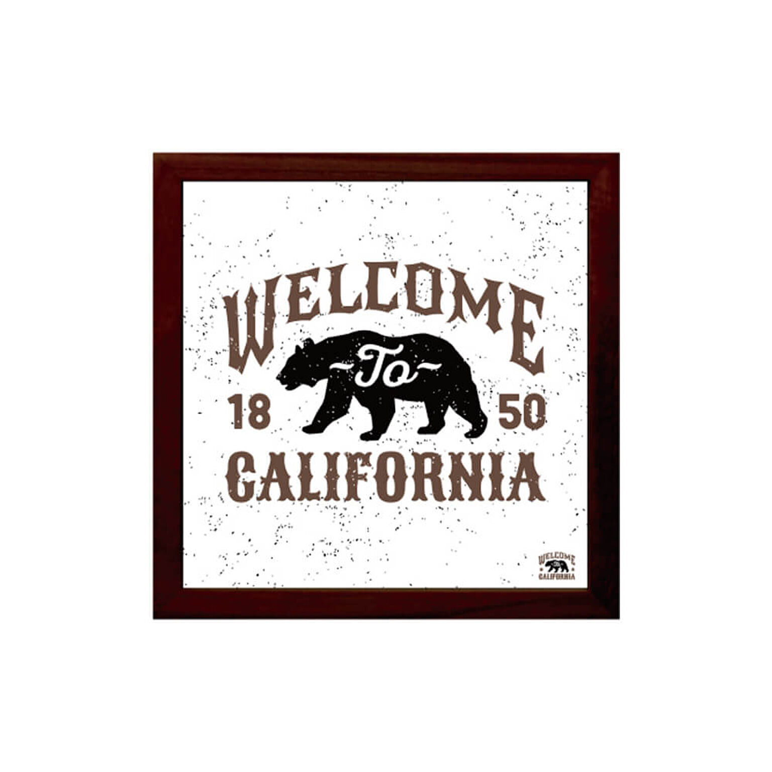 Sign Frame 400seires Welcome to California アートポスター（フレーム付き） m13111