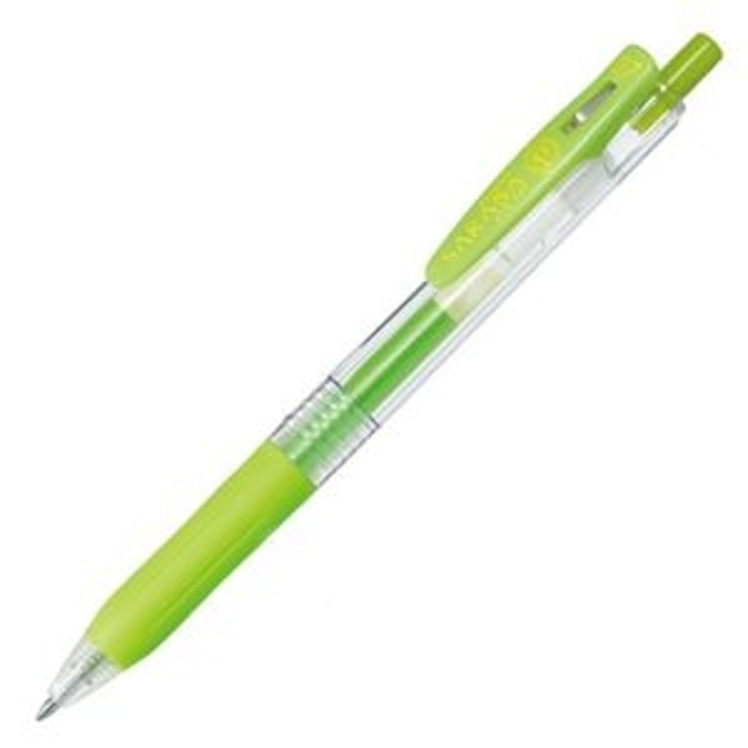（まとめ） ゼブラ ゲルインクボールペン サラサクリップ 0.7mm ライトグリーン JJB15-LG 1本 【×60セット】