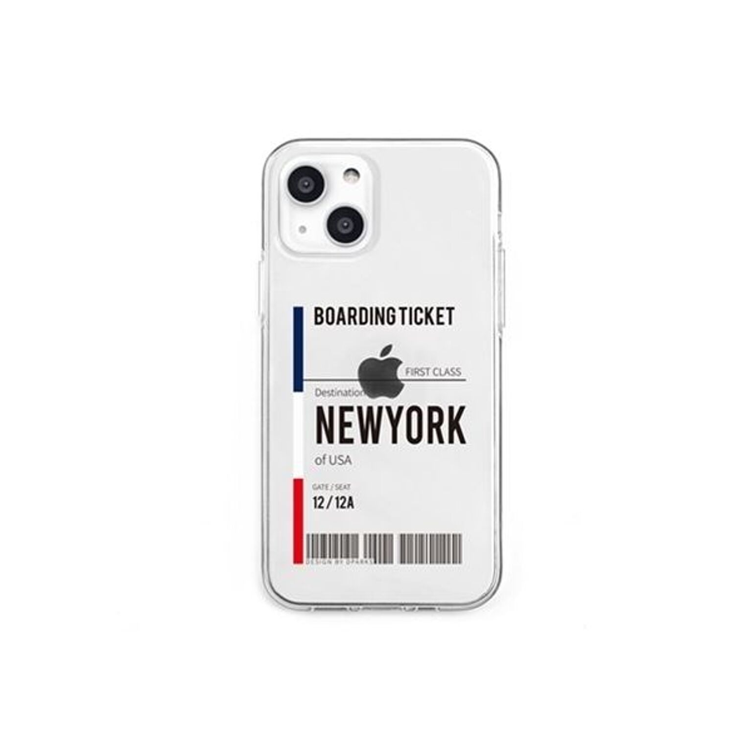 dparks ソフトクリアケース for iPhone 13 mini NEWYORK DS21129i13MN