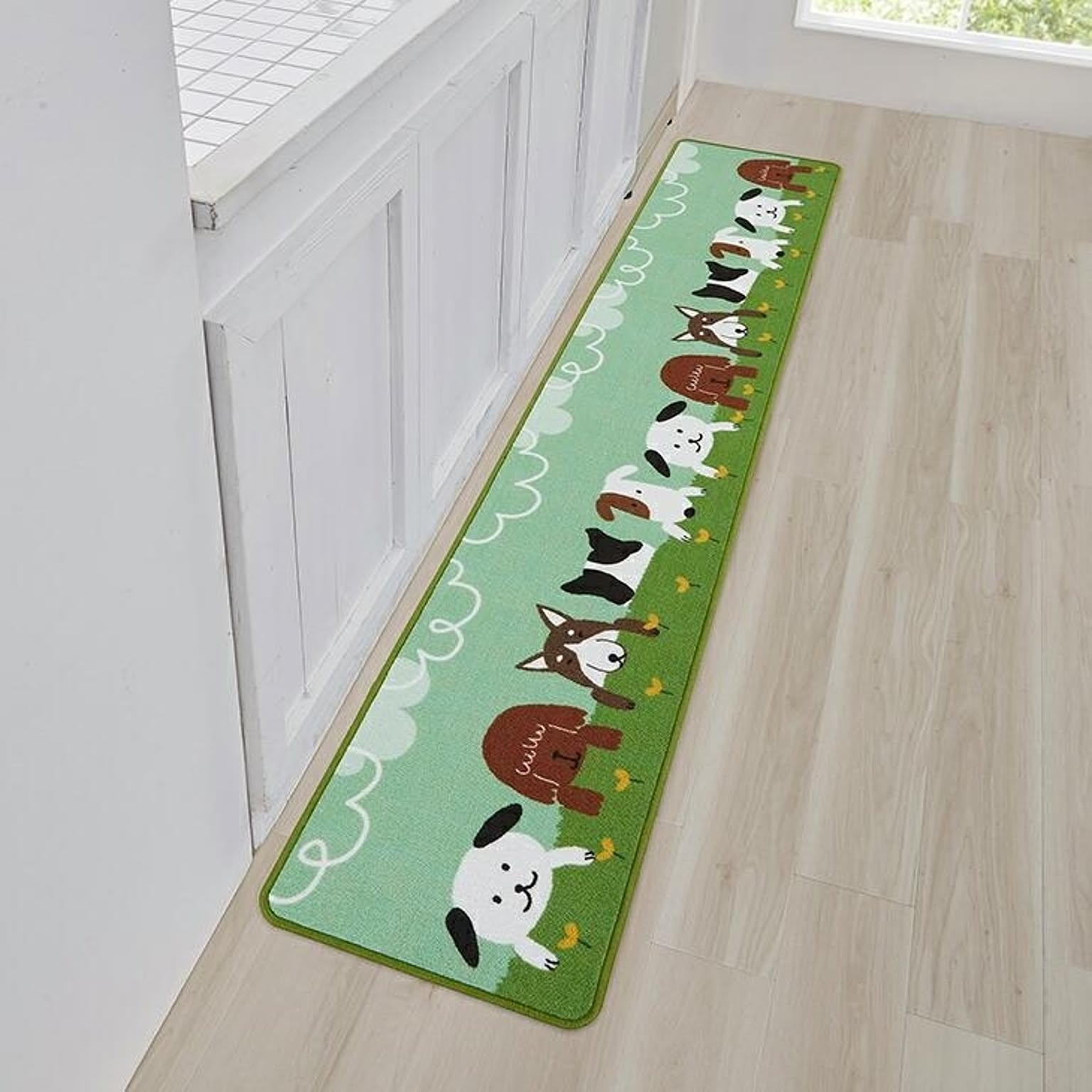 キッチンマット 45cm×240cm ラグ ラグマット おしゃれ ロング 台所マット