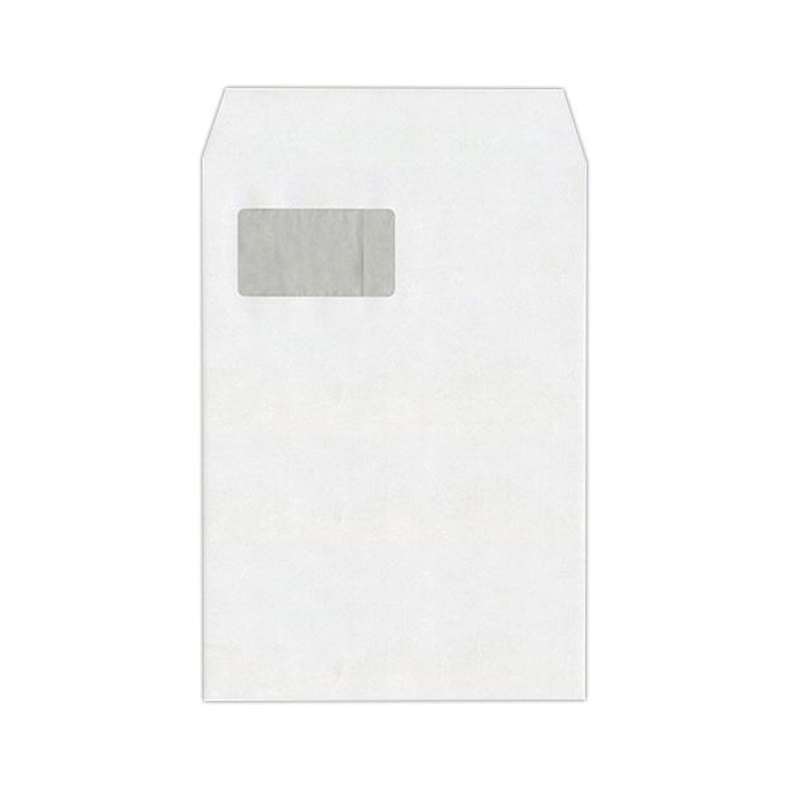 (まとめ）ハート 透けない封筒 ケント グラシン窓A4 XEP732 1セット（500枚：100枚×5パック）【×3セット】