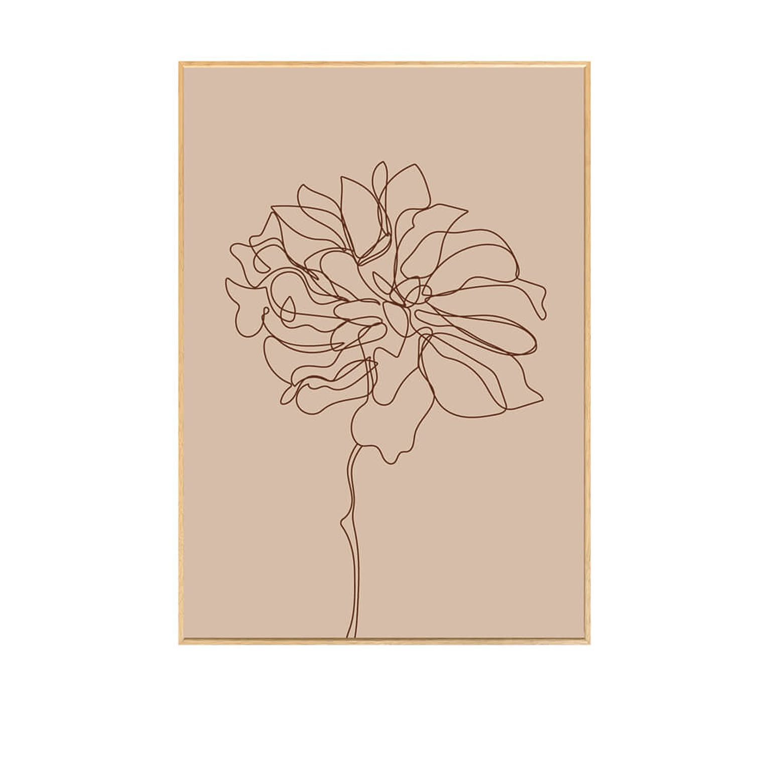 Line art frame アートパネル m13142