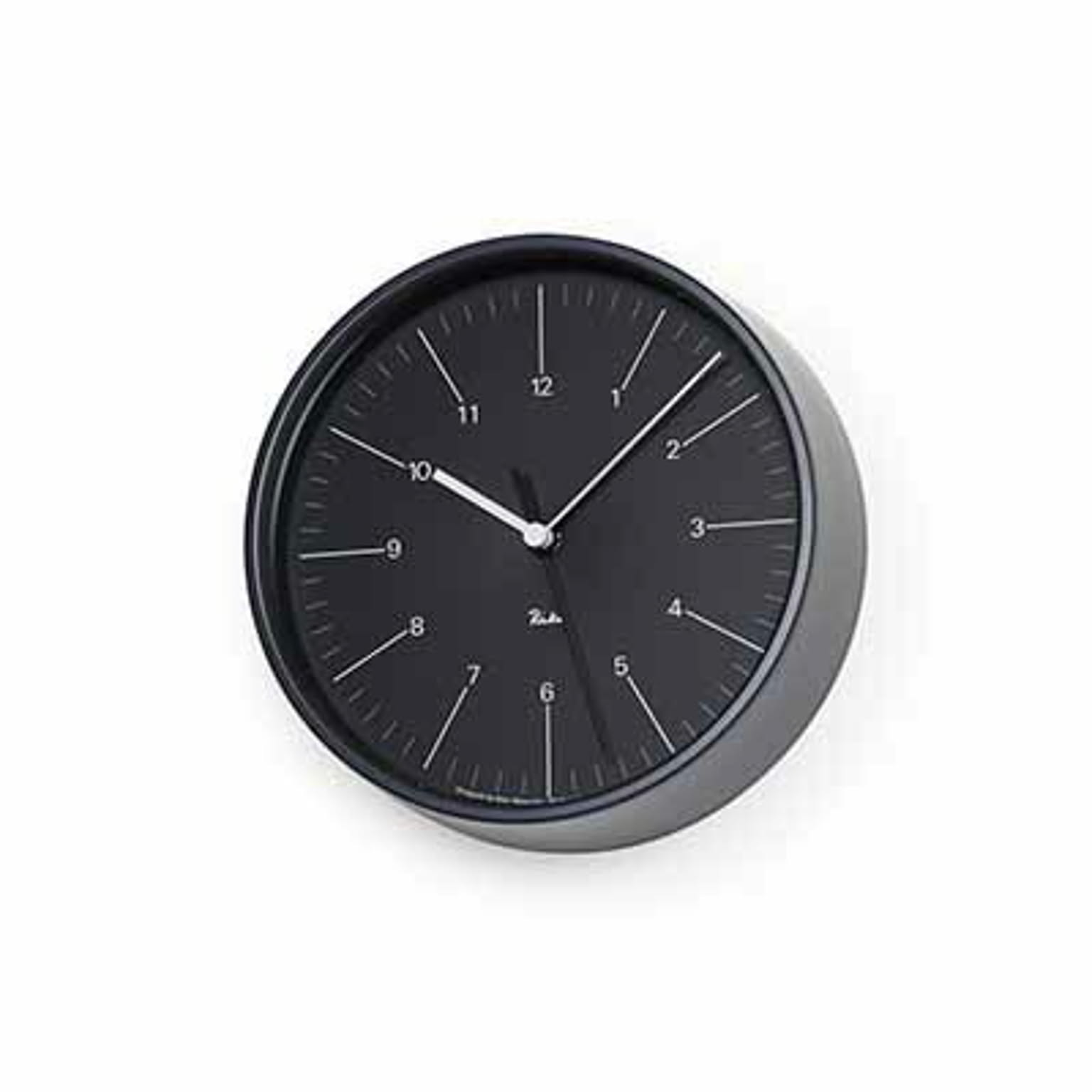 Lemnos レムノス RIKI STEEL CLOCK リキ スチール クロック WR17-10 / WR17-11 音がしない スイープムーブメント スイープセコンド 掛時計 ウォールクロック