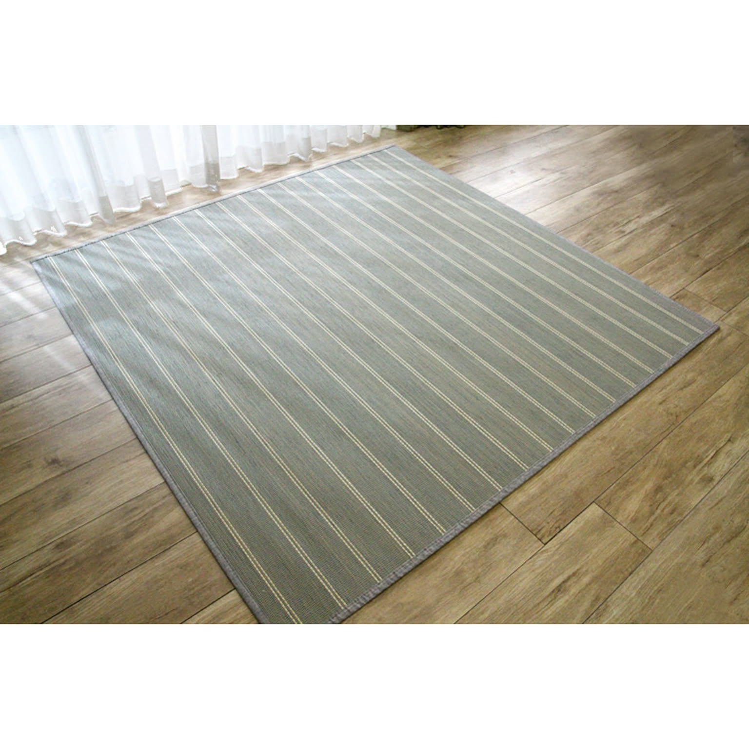 竹ラグ プラージュ natural taste bamboo rug　グレー