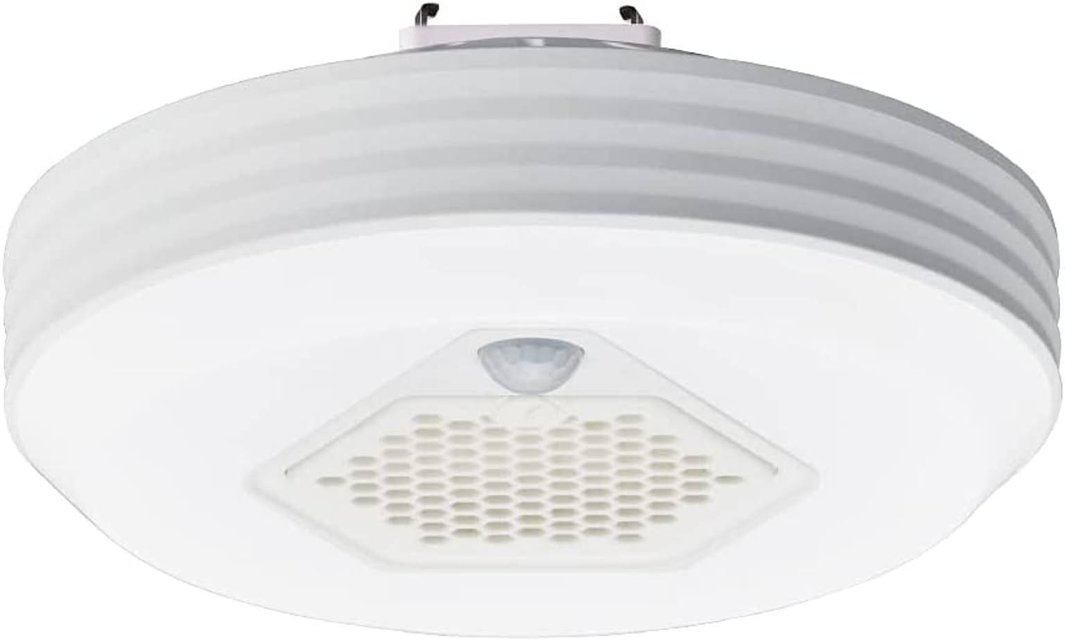 ドウシシャ オゾン発生器搭載 小型ライト ソケットモデル 人感センサー付き 60W 電球色 ルミナスLED