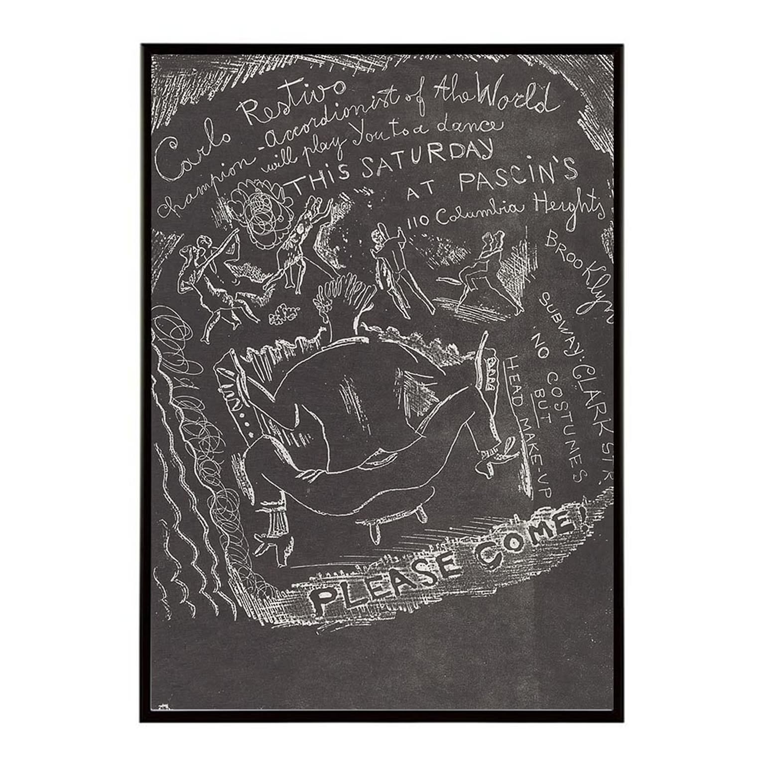 Untitled_(Invitation_to_Party_at_Jules_Pascin【bn-poster-1731】