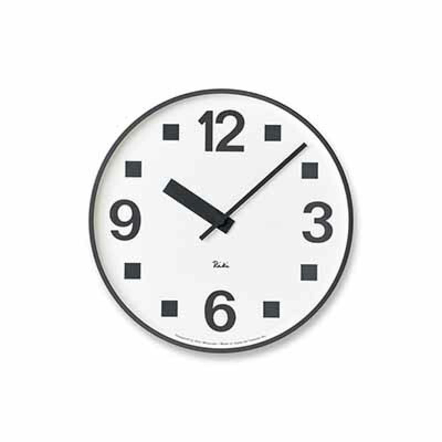 Lemnos レムノス RIKI PUBLIC CLOCK リキ パブリック クロック WR17-06/WR17-07/WR17-08/WR22-07 掛時計 掛け時計 ウォールクロック 壁掛け時計