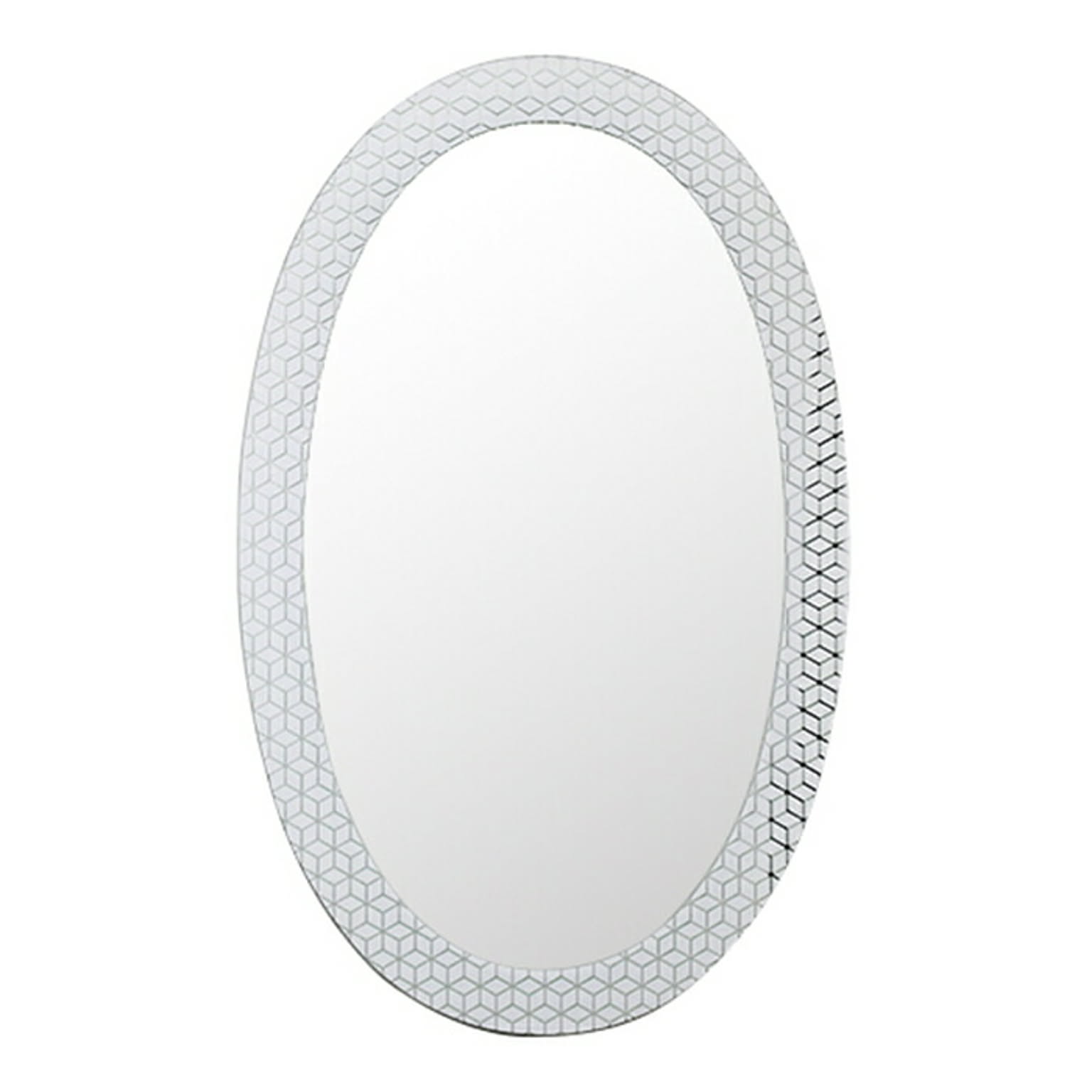 鏡 ウォールミラー MORDEN SL-002 幅400x奥行30x高さ640mm 塩川光明堂