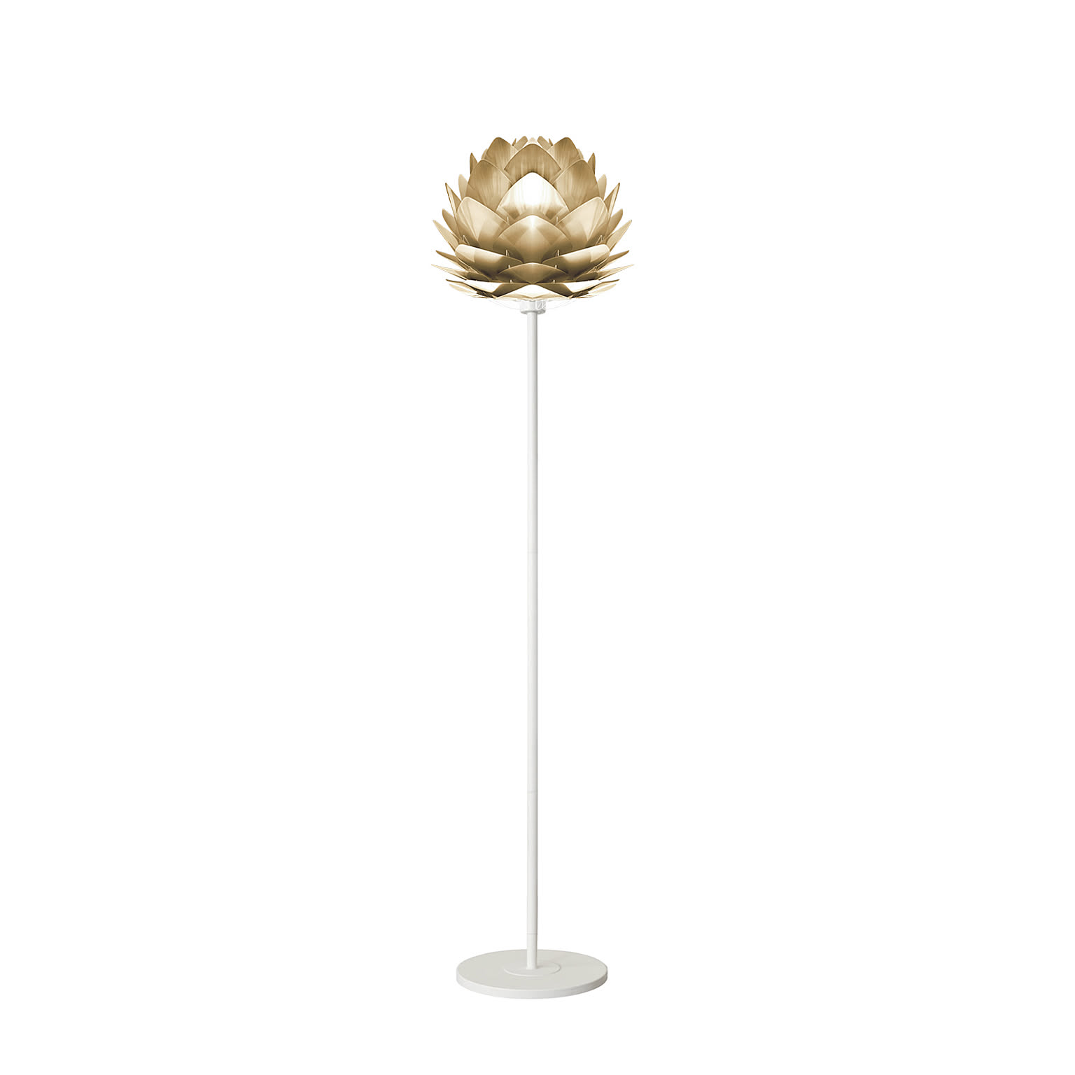 UMAGE Silvia mini Brushed Brass フロアライト ウメイ 北欧 デンマーク