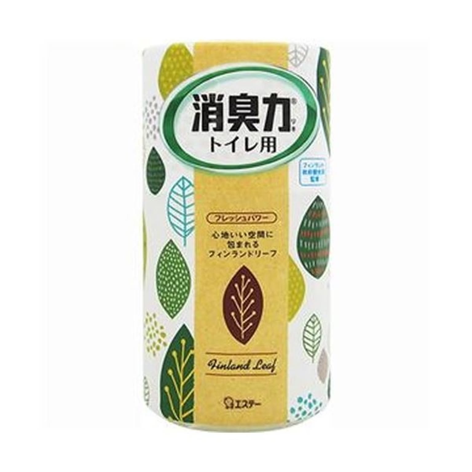 （まとめ）エステー トイレの消臭力フィンランドリーフ 400ml 1個【×20セット】