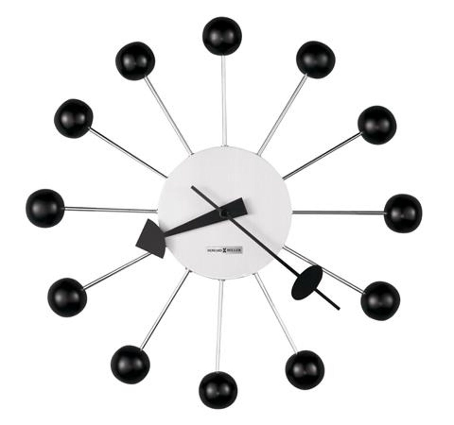 【正規輸入品】 アメリカ ハワードミラー 625-333 HOWARD MILLER BALL CLOCK クオーツ（電池式） 掛け時計