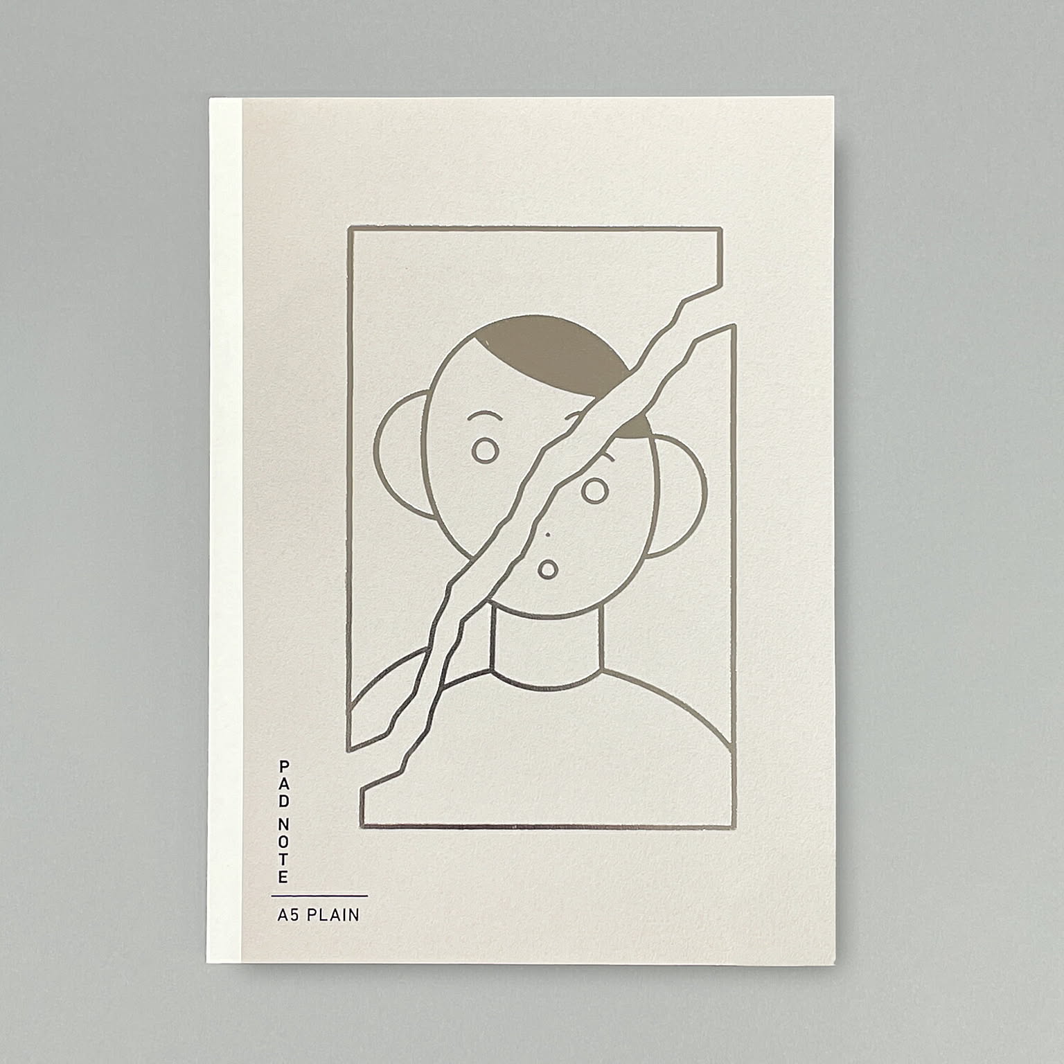 PAD NOTE "unpis" editioin PLAIN Gray