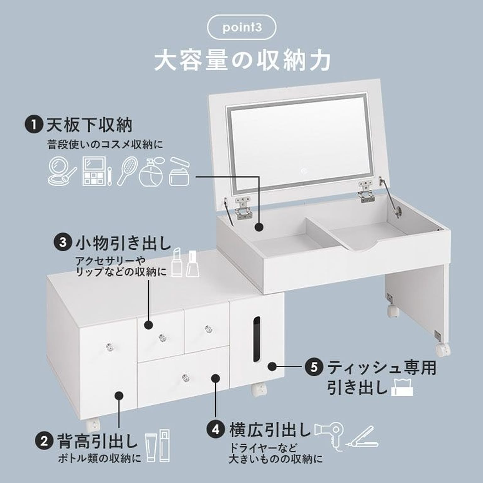 メイクボックス・コスメボックス