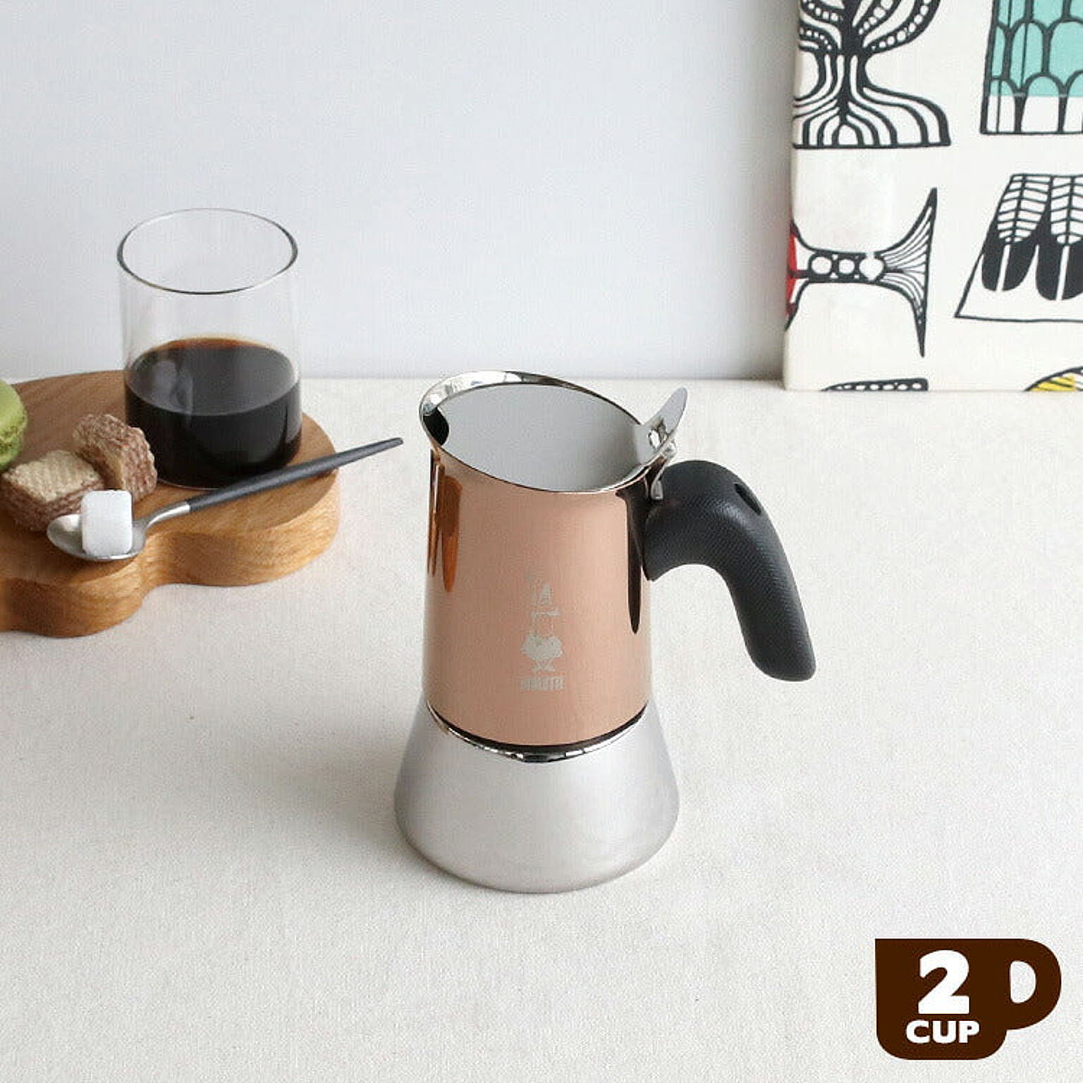 ビアレッティ ヴィーナス 2カップ用 カッパー BIALETTI