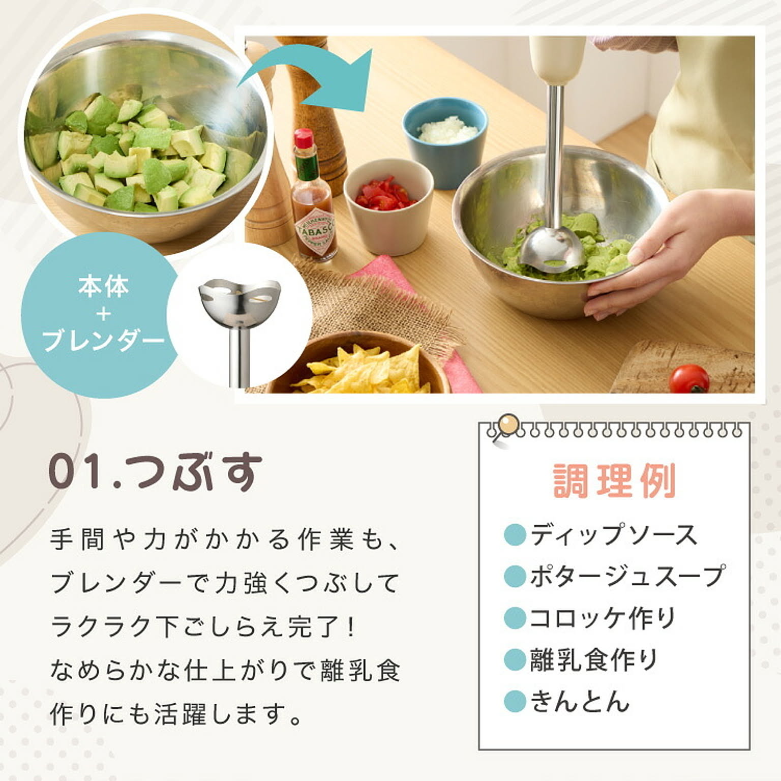 ミキサー・フードプロセッサー