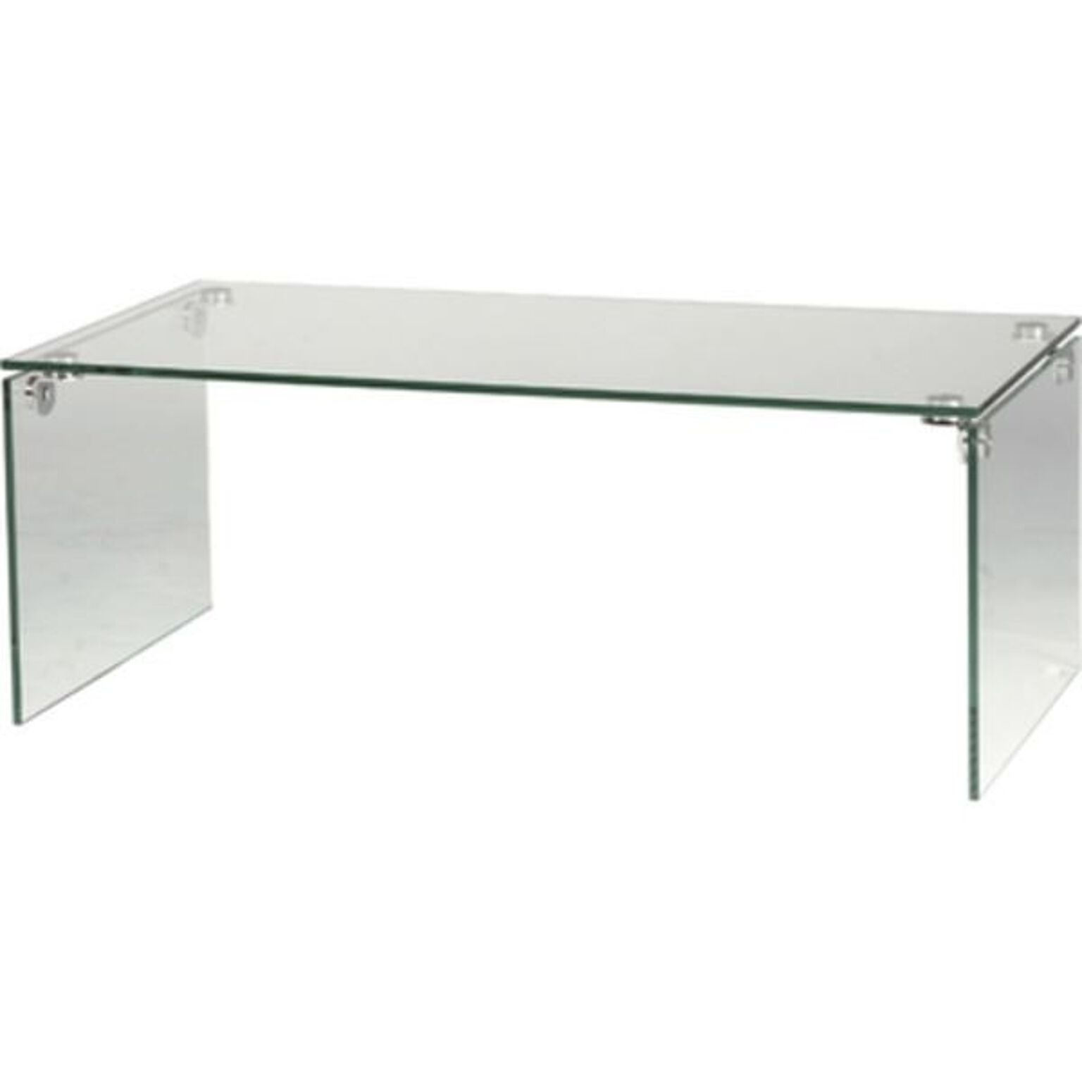 ローテーブル/強化ガラステーブル 長方形 ガラス天板 (リビング家具) PT-26