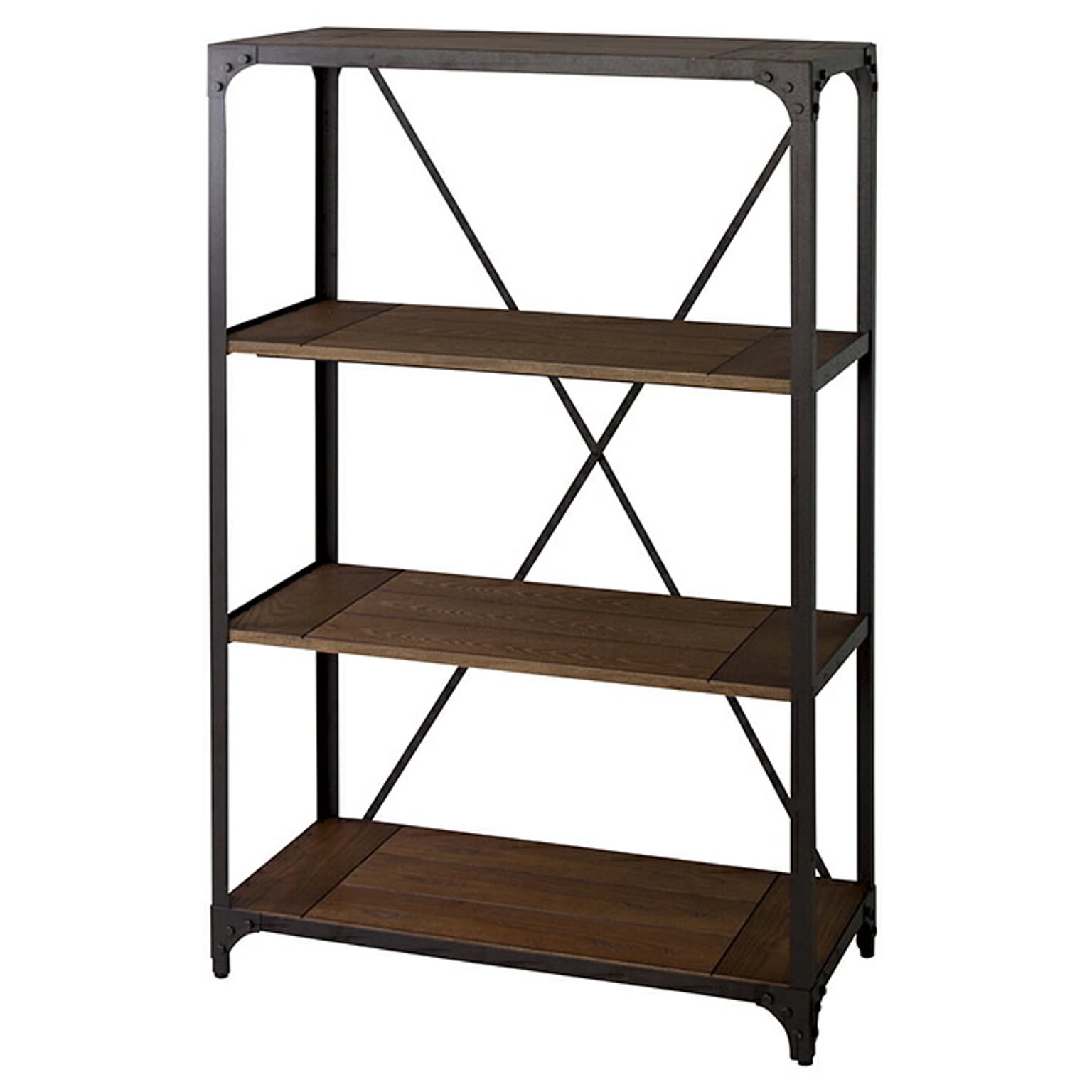 棚 組立式 ラック 3段 DIS-936BK 幅91x奥行43x高さ138cm 東谷