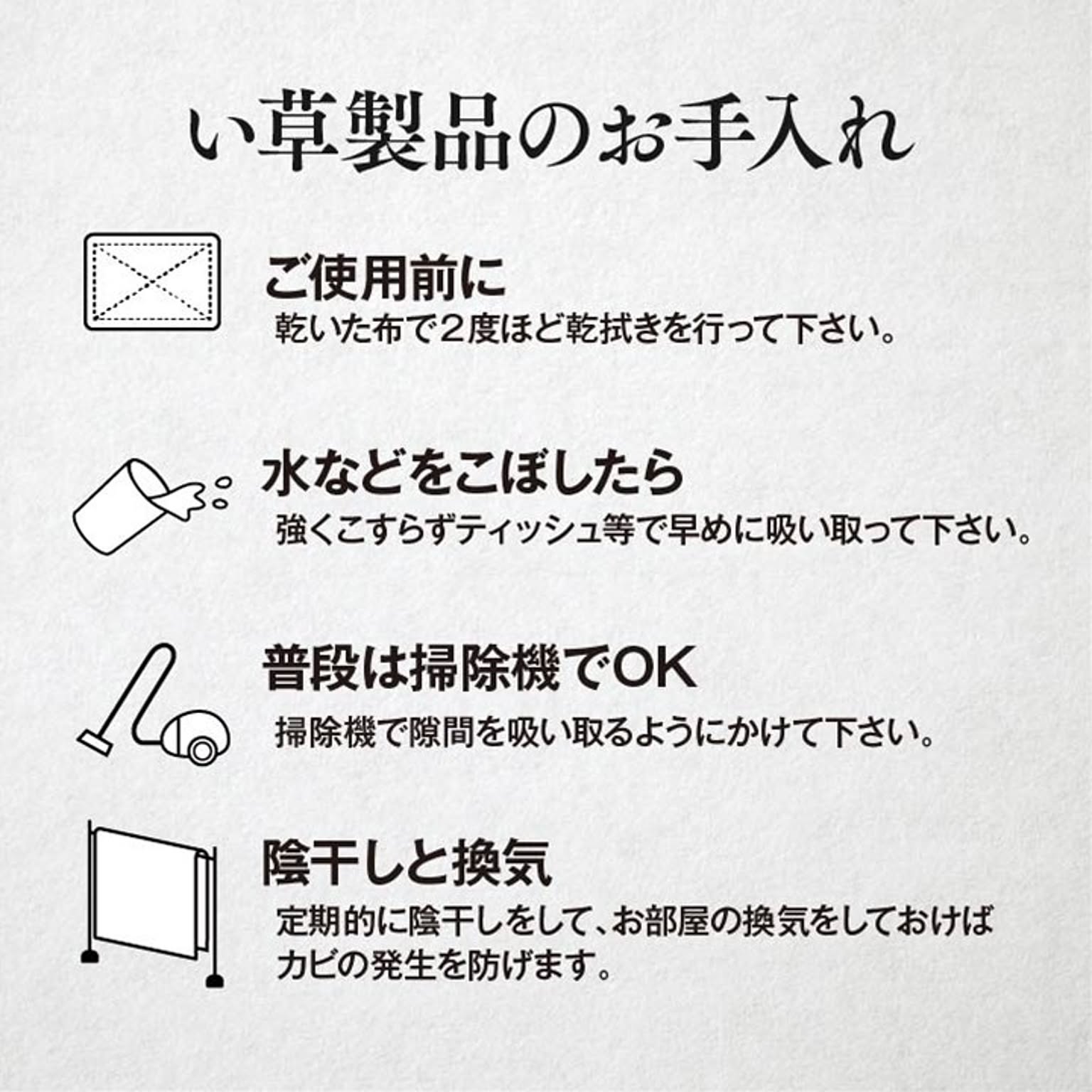 ござ・い草ラグ