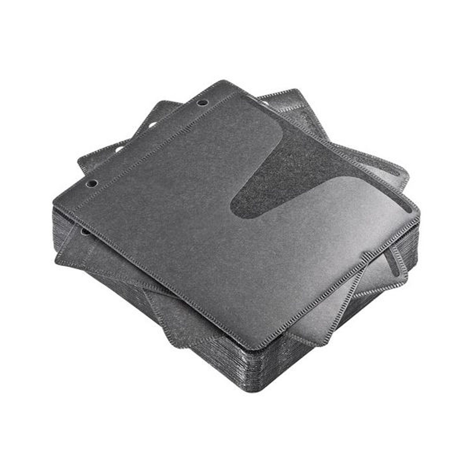 まとめ サンワサプライブルーレイディスク対応不織布ケース リング穴付 ブラック FCD-FRBD50BK 1パック50枚 ×10セット